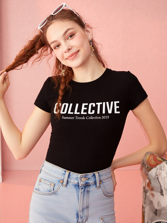 The Collective Statement Tee – Summer '25 Essential